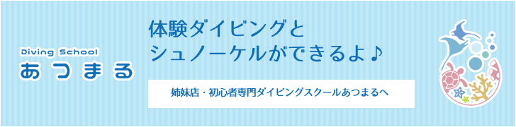 石垣島の初心者専門ダイビングスクールあつまる